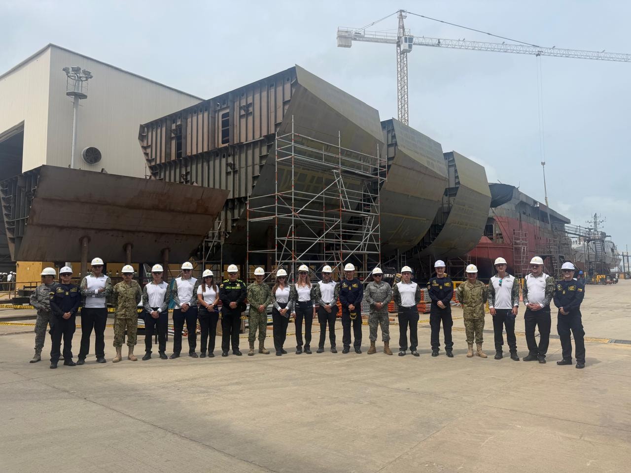 Integrantes del Curso Integral de Defensa Nacional